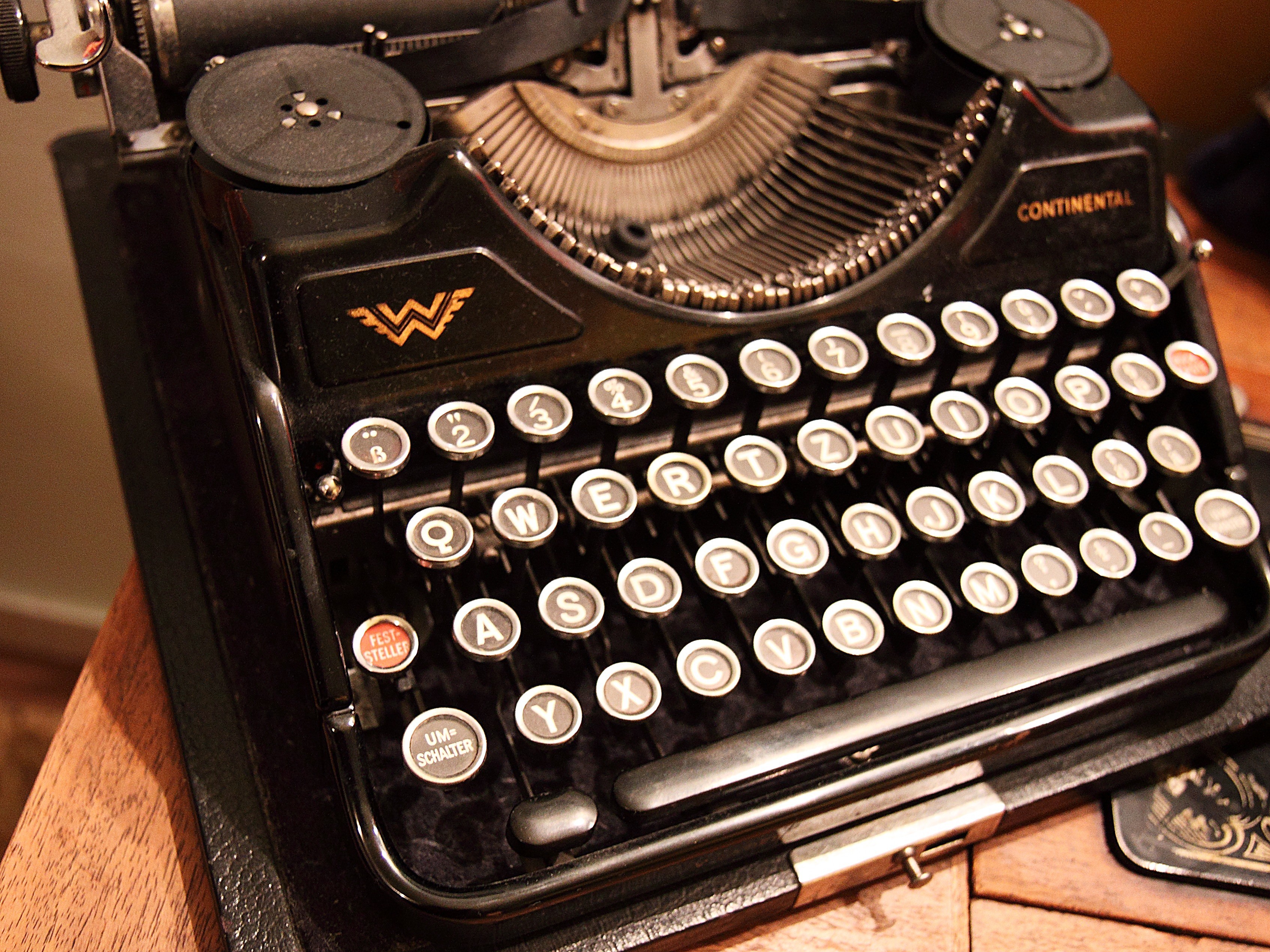 old continental typewriter